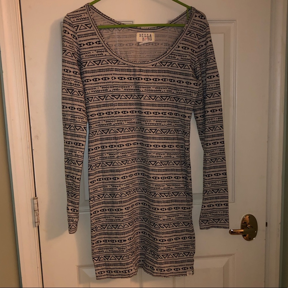 Billabong Geometric Bodycon Dress